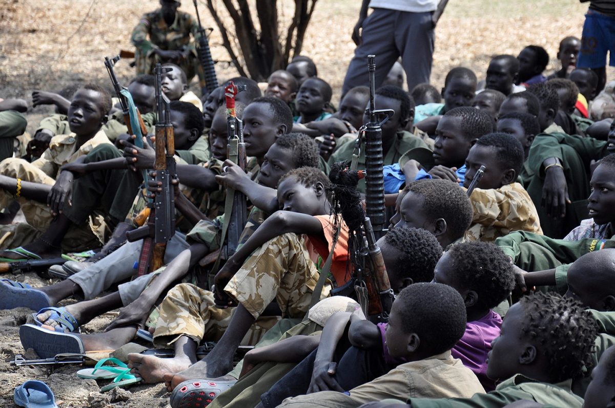 child soldiers in war